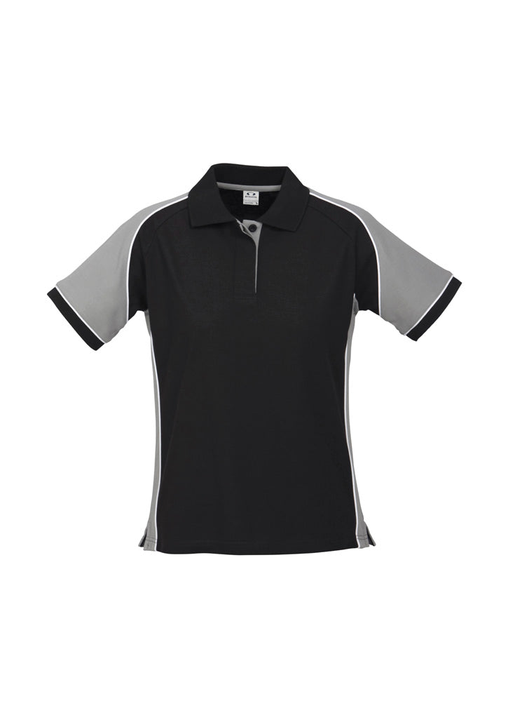 BIZ COLLECTION Womens Nitro Short Sleeve Polo P10122