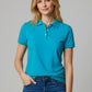 BIZ COLLECTION Womens Neon Short Sleeve Polo P2125