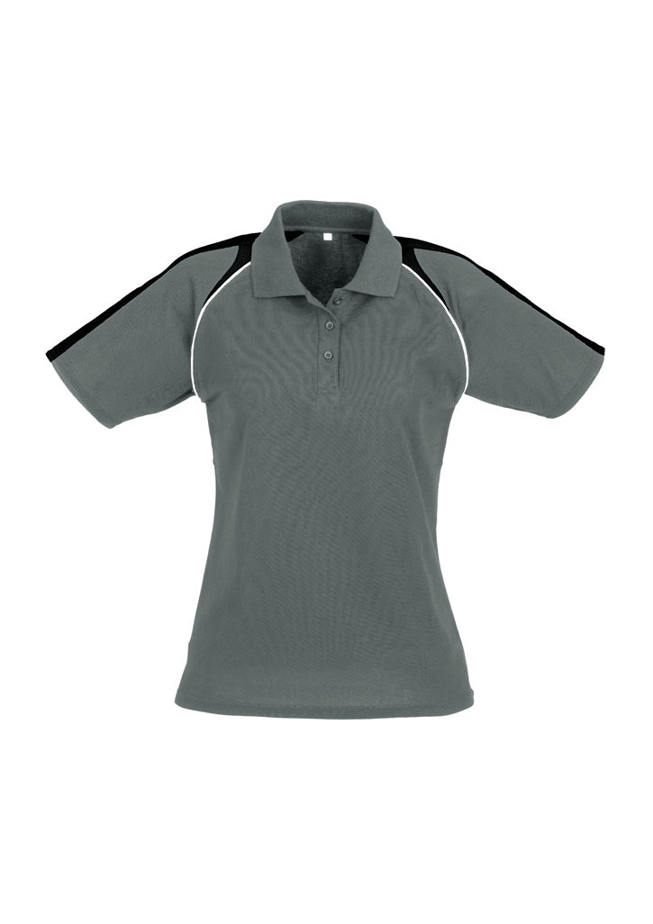 BIZ COLLECTION Womens Triton Short Sleeve Polo P225LS