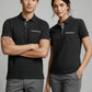 BIZ COLLECTION Mens Edge Short Sleeve Polo P305MS
