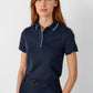 BIZ COLLECTION Womens Focus Short Sleeve Polo P313LS