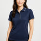 BIZ COLLECTION Womens Focus Short Sleeve Polo P313LS