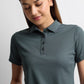 BIZ COLLECTION Womens Focus Short Sleeve Polo P313LS