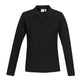 BIZ COLLECTION Womens Crew Long Sleeve Polo P400LL