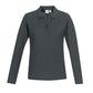 BIZ COLLECTION Womens Crew Long Sleeve Polo P400LL