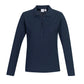 BIZ COLLECTION Womens Crew Long Sleeve Polo P400LL