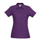 BIZ COLLECTION Womens Crew Short Sleeve Polo P400LS