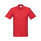 BIZ COLLECTION Mens Crew Short Sleeve Polo P400MS