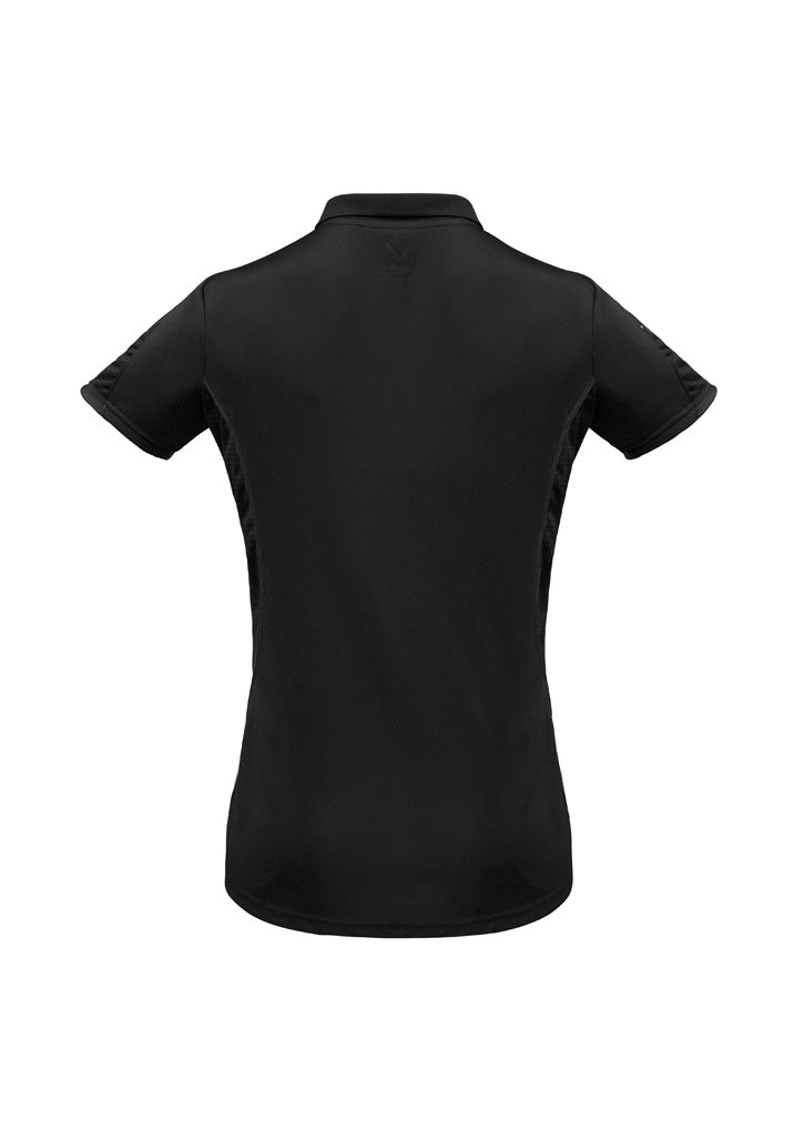 BIZ COLLECTION Womens Razor Short Sleeve Polo P405LS