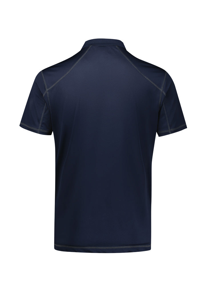 BIZ COLLECTION Mens Dart Short Sleeve Polo P419MS