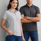 BIZ COLLECTION Mens Shadow Short Sleeve Polo P501MS