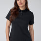 BIZ COLLECTION Womens Lotus Short Sleeve Polo P515LS