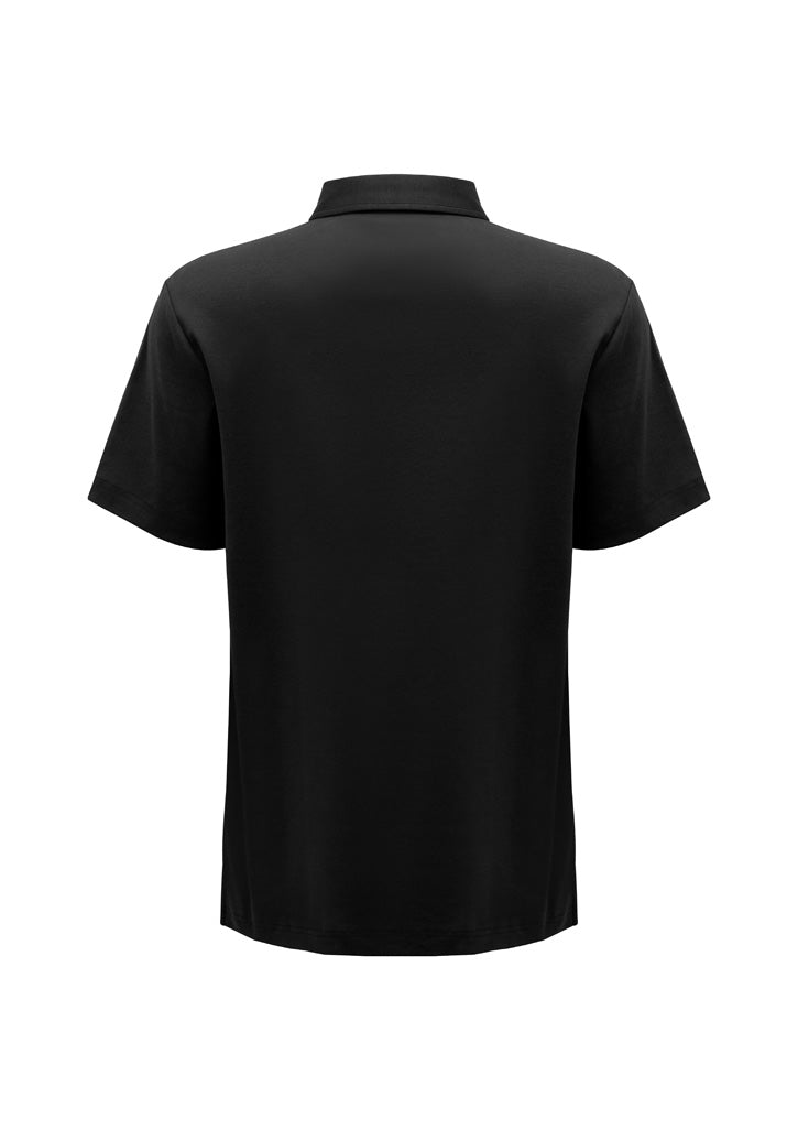 BIZ COLLECTION Mens Lotus Short Sleeve Polo P515MS