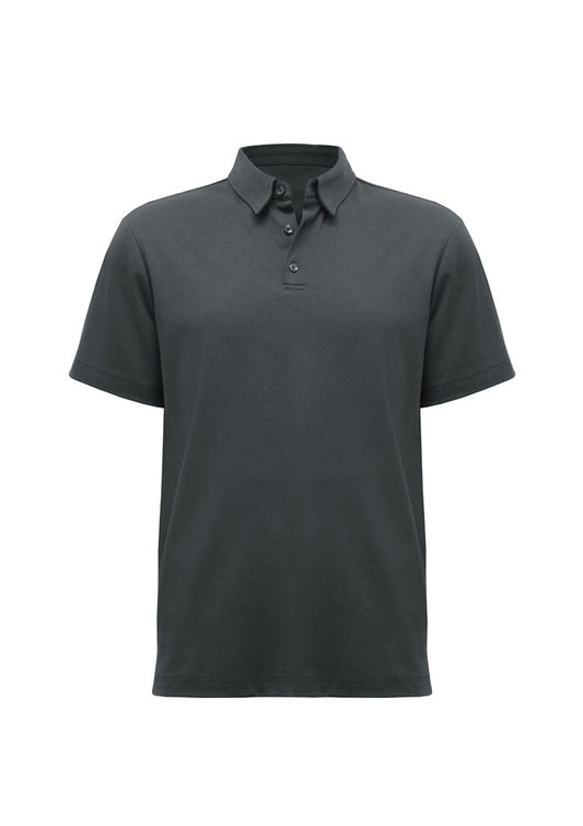 BIZ COLLECTION Mens Lotus Short Sleeve Polo P515MS