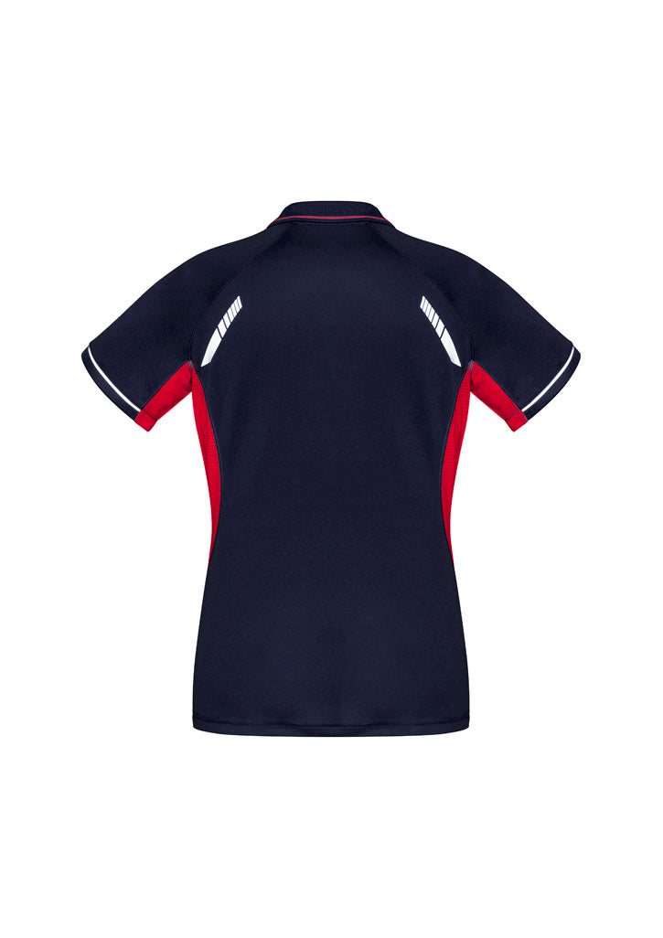 BIZ COLLECTION Womens Renegade Short Sleeve Polo P700LS