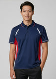 BIZ COLLECTION Mens Renegade Short Sleeve Polo P700MS