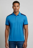 BIZ COLLECTION Mens Rival Short Sleeve Polo P705MS