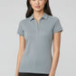 BIZ COLLECTION Womens Profile Short Sleeve Polo P706LS
