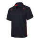 BIZ COLLECTION Kids Splice Short Sleeve Polo P7700B