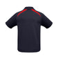 BIZ COLLECTION Mens Splice Short Sleeve Polo P7700