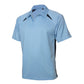 BIZ COLLECTION Mens Splice Short Sleeve Polo P7700