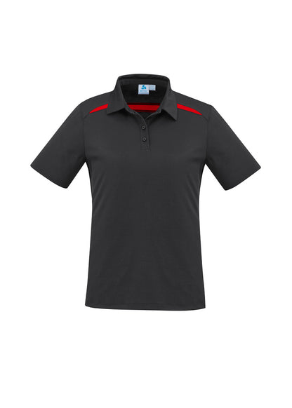 BIZ COLLECTION Womens Sonar Short Sleeve Polo P901LS