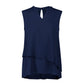 BIZ CORPORATES Womens Seville Sleeveless Layered Blouse RB260LN