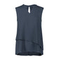 BIZ CORPORATES Womens Seville Sleeveless Layered Blouse RB260LN
