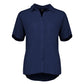 BIZ CORPORATES Womens Dahlia Short Sleeve Blouse RB365L