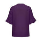 BIZ CORPORATES Womens Aria Fluted Sleeve Blouse RB966LS Clearance