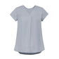 BIZ CORPORATES Womens Kayla V-Neck Pleat Blouse RB967LS