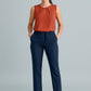BIZ CORPORATES Womens Cool Stretch Tapered Leg Adjustable Waist Pant RGP315L