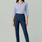 BIZ CORPORATES Womens Renew Mid-Waist Slim Leg Pant RGP405L