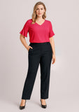BIZ CORPORATES Womens Siena Adjustable Waist Pant RGP975L