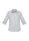 BIZ CORPORATES Womens Charlie 3/4 Sleeve Shirt RS968LT Clearance