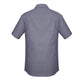 BIZ CORPORATES Mens Charlie Classic Fit Short Sleeve Shirt RS968MS Clearance