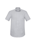 BIZ CORPORATES Mens Charlie Classic Fit Short Sleeve Shirt RS968MS Clearance