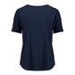 BIZ CORPORATES Womens Ruche Short Sleeve Blouse RU568LS