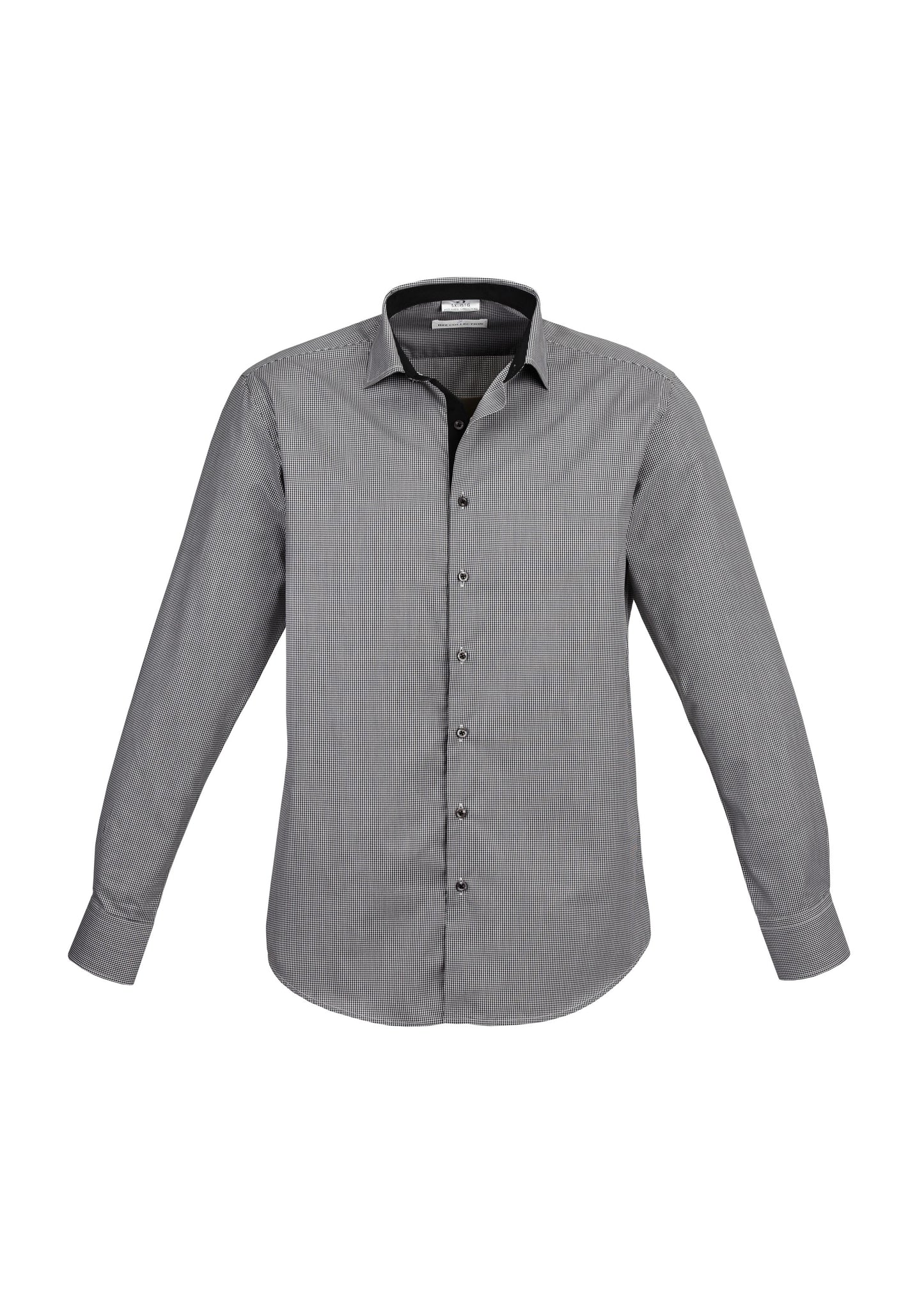BIZ COLLECTION Mens Edge Long Sleeve Shirt S267ML