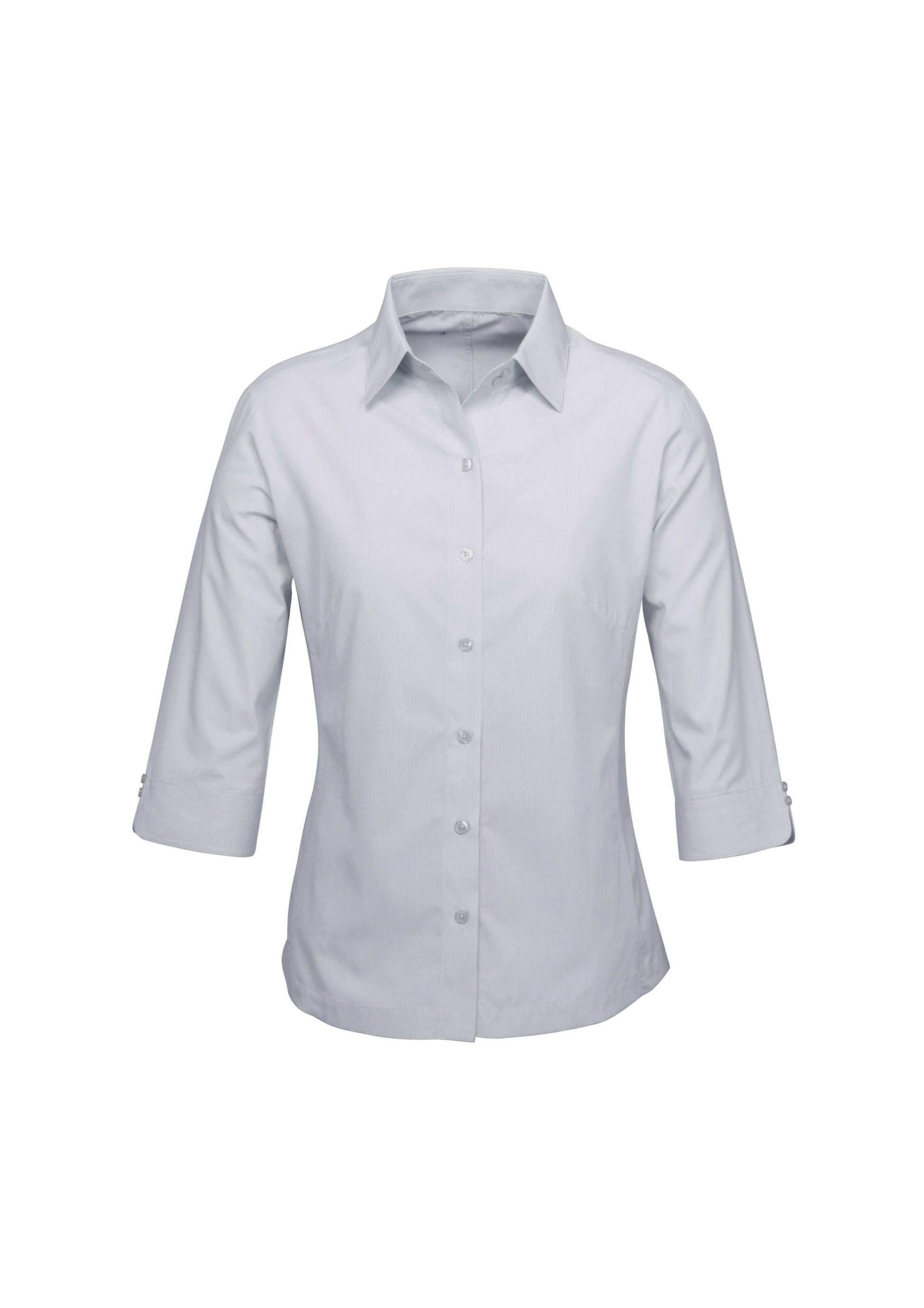 BIZ COLLECTION Womens Ambassador 3/4 Sleeve Shirt S29521
