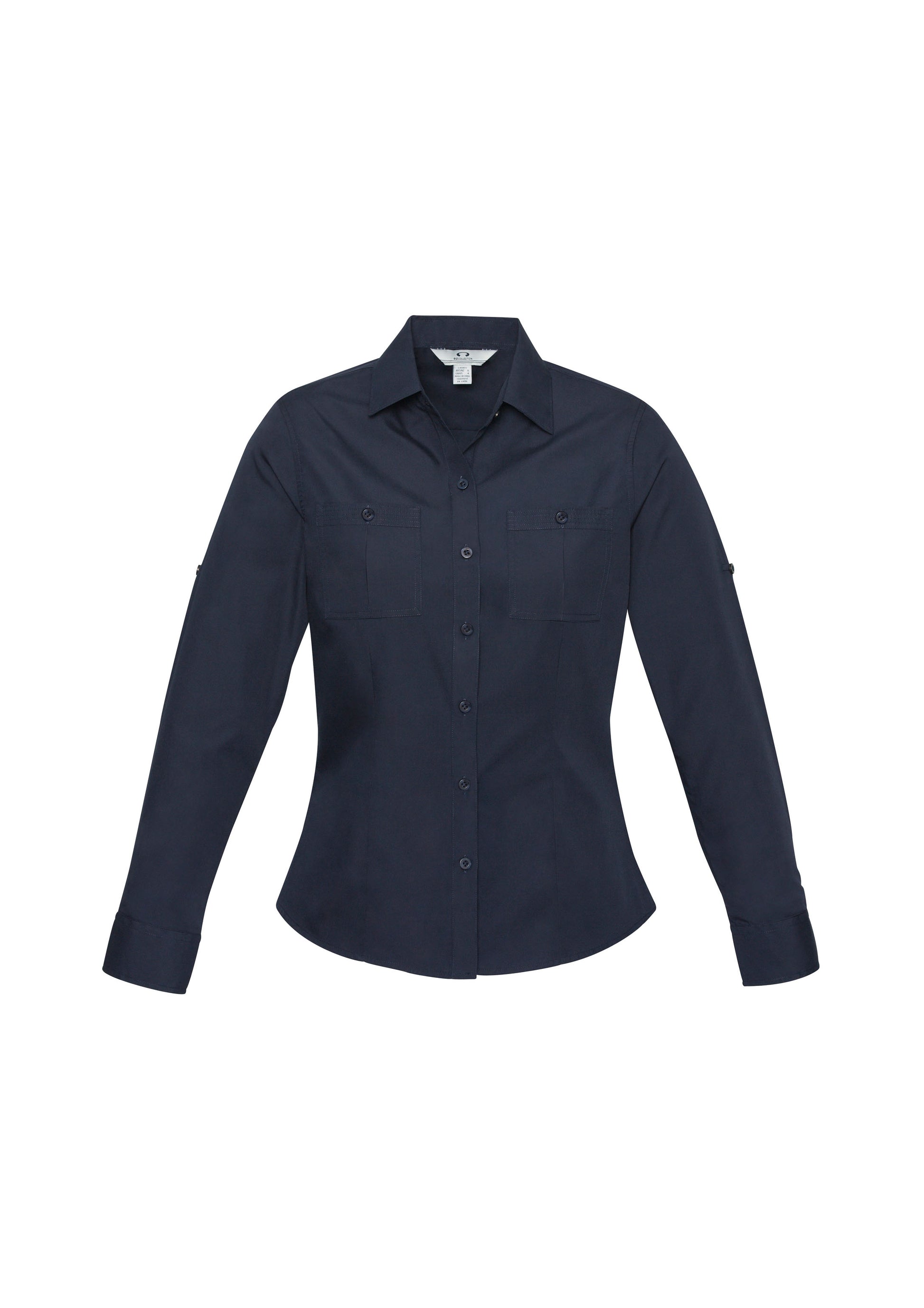 BIZ COLLECTION Womens Bondi Long Sleeve Shirt S306LL