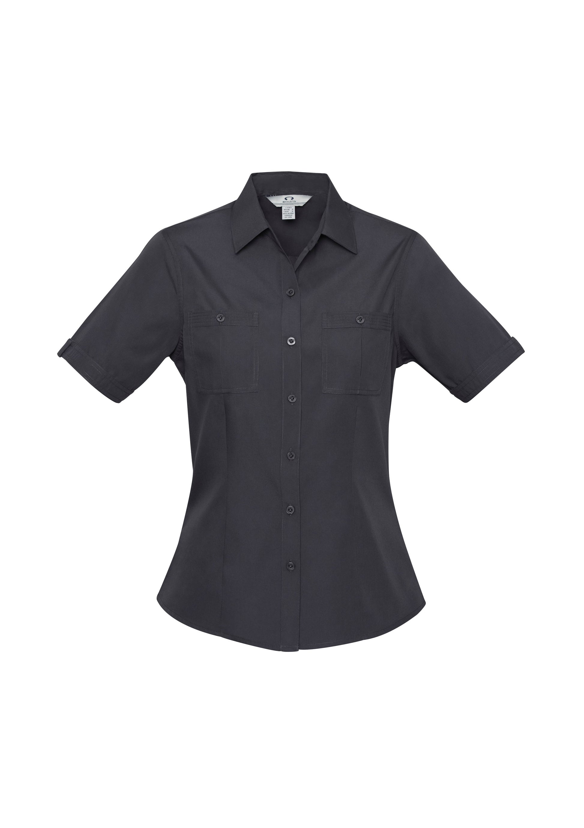 BIZ COLLECTION Womens Bondi Short Sleeve Shirt S306LS