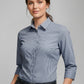 BIZ COLLECTION Womens Bristol 3/4 Sleeve Shirt S338LT