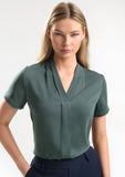 BIZ COLLECTION Womens Madison Short Sleeve Shirt S628LS