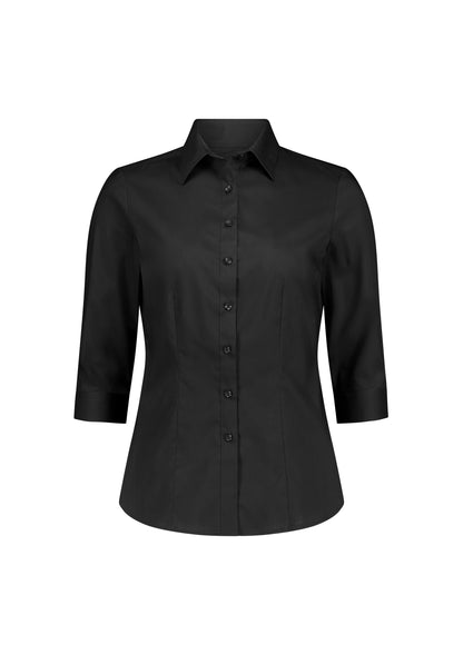 BIZ COLLECTION Fitzroy Womens 3/4 Sleeve Shirt S636W