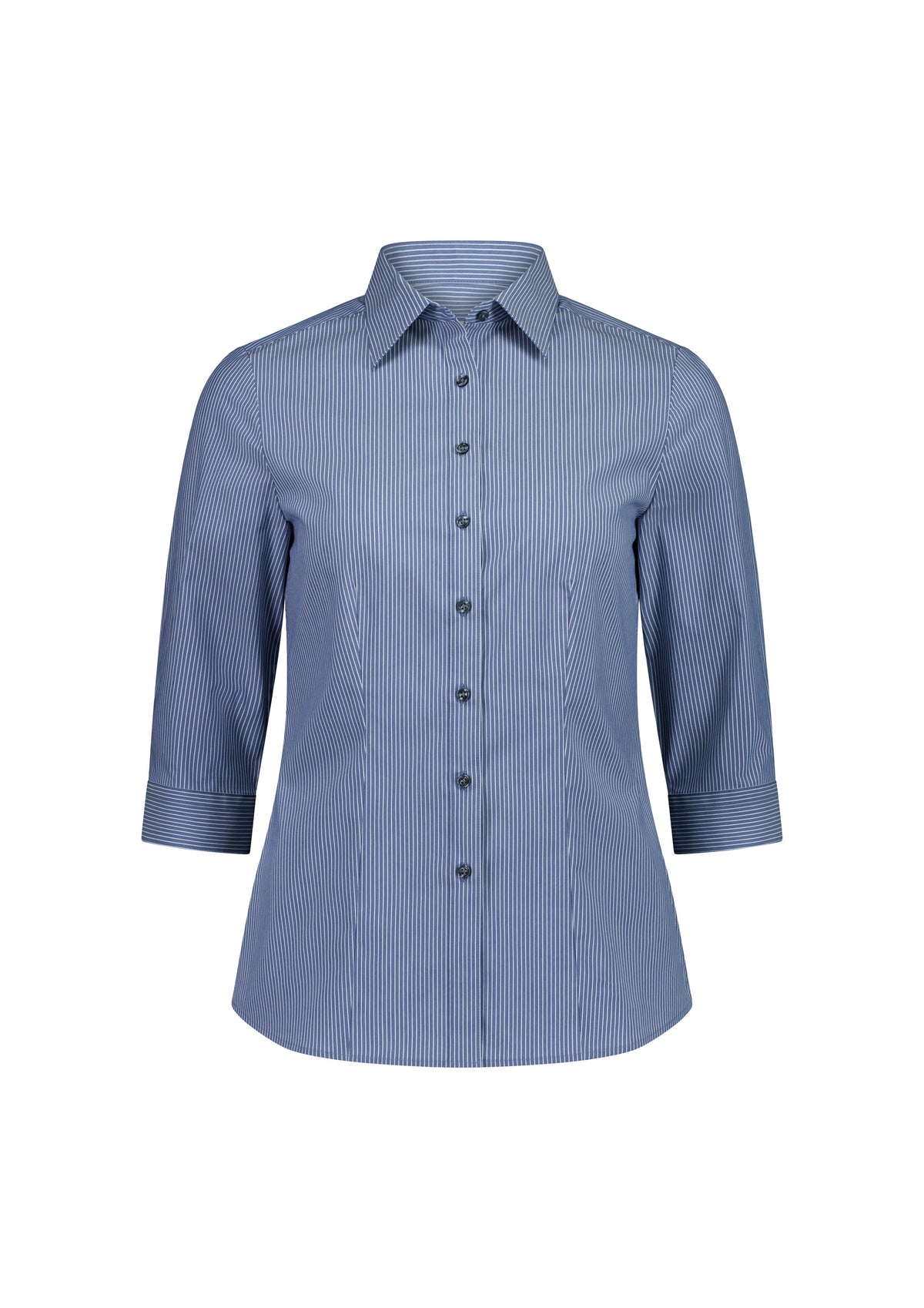 BIZ COLLECTION Fitzroy Womens 3/4 Sleeve Shirt S636W