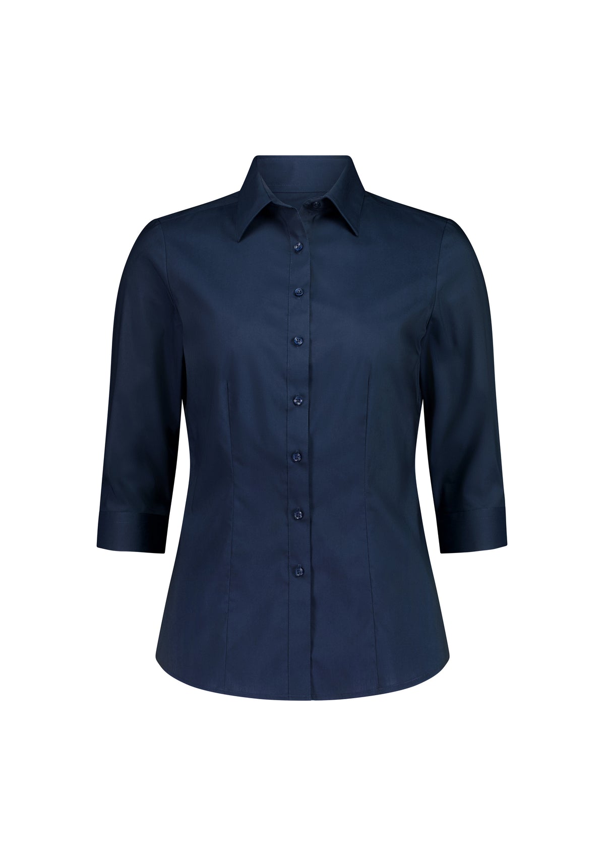BIZ COLLECTION Fitzroy Womens 3/4 Sleeve Shirt S636W