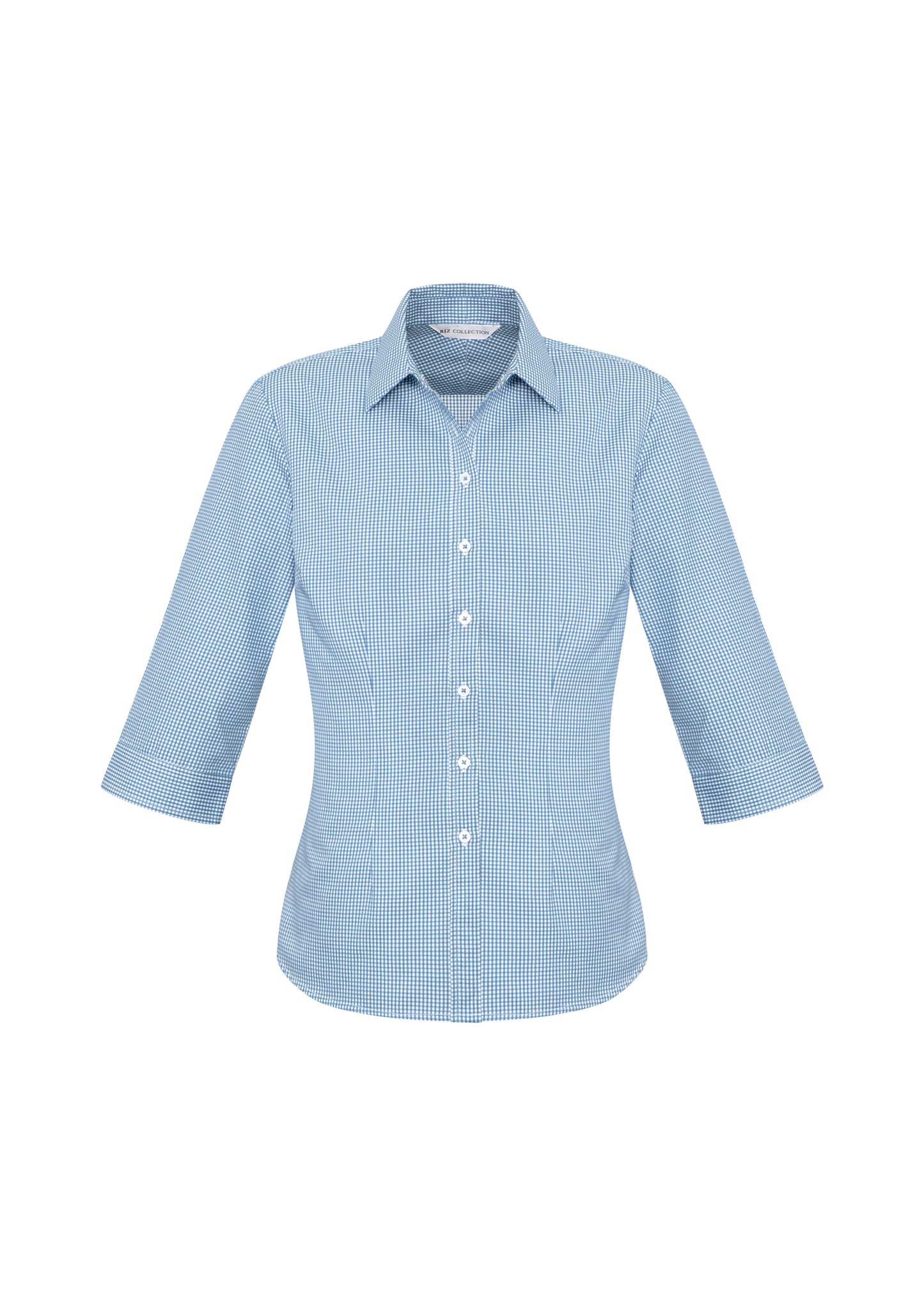 BIZ COLLECTION Womens Ellison 3/4 Sleeve Shirt S716LT