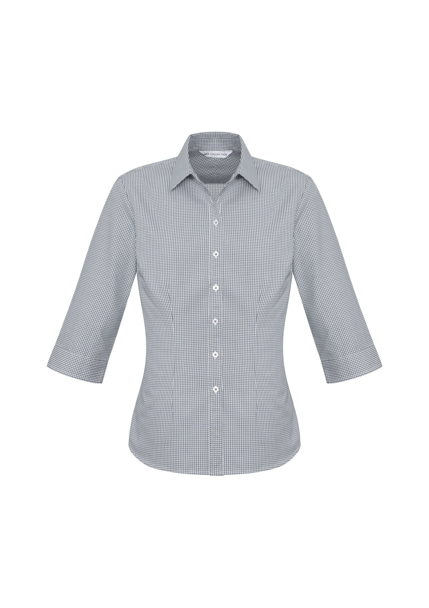 BIZ COLLECTION Womens Ellison 3/4 Sleeve Shirt S716LT