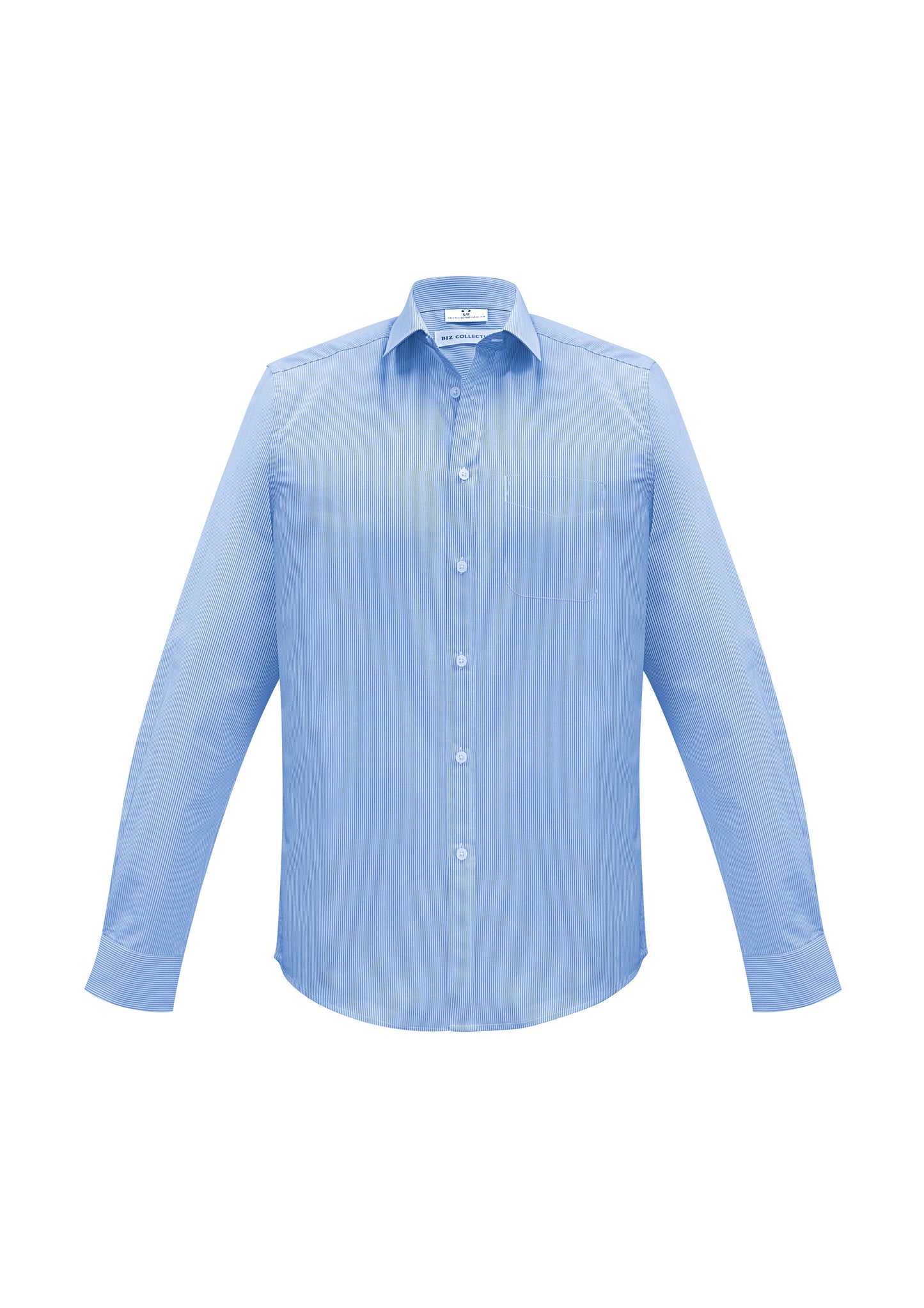 BIZ COLLECTION Mens Euro Long Sleeve Shirt S812ML